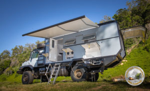 Redfoot Levelling - An Expedition Off-Road Vehicles with a roof top tent.