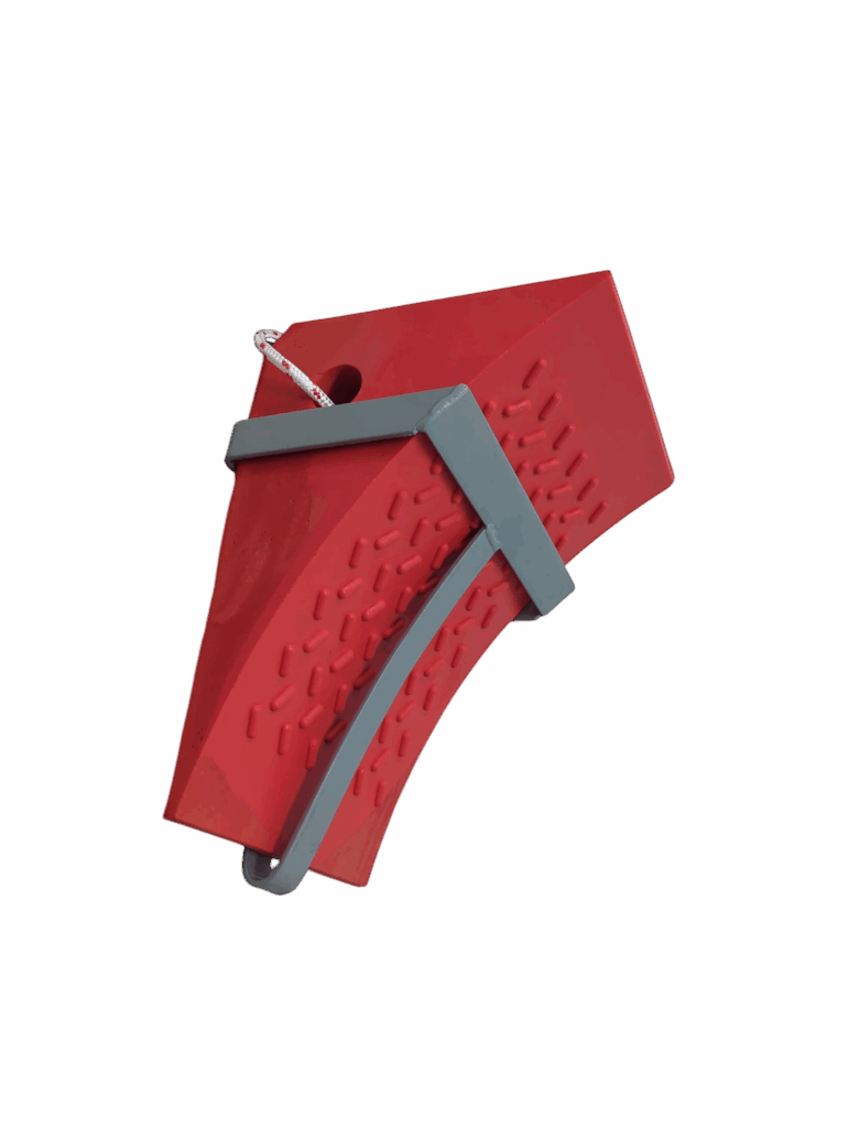 Steel Motorhome Chock Holder - Image 2