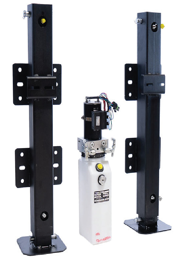 Dual Trailer Jack Landing Gears